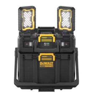 DeWalt DWST08060 TOUGHSYSTEM 2.0 20V MAX* FLEXVOLT Adjustable Work Light with Storage