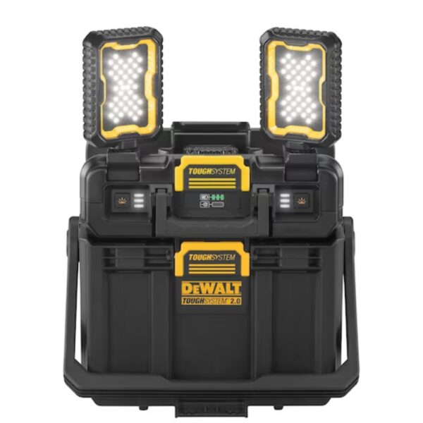 DeWalt DWST08060 TOUGHSYSTEM 2.0 20V MAX* FLEXVOLT Adjustable Work Light with Storage DeWalt DWST08060 TOUGHSYSTEM 2.0 20V MAX* FLEXVOLT Adjustable Work Light with Storage