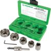Greenlee 660 Quick-Change Carbide Cutter Set 6-Piece