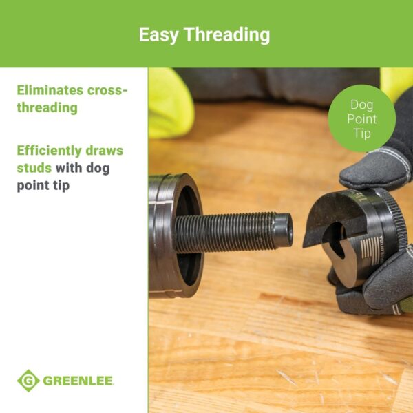 Greenlee 7238SB SLUGBUSTER 1/2" - 2" Knockout Kit with Ratchet