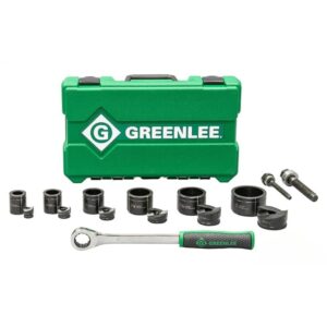 Greenlee 7238SB SLUGBUSTER 1/2" - 2" Knockout Kit with Ratchet