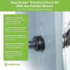 Greenlee 7238SB SLUGBUSTER 1/2" - 2" Knockout Kit with Ratchet