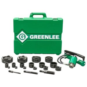 Greenlee 7310SB SLUGBUSTER 1/2" - 4" 11-Ton Hydraulic Knockout Kit