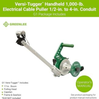 Greenlee G1 VERSI TUGGER Handheld 1,000lb Puller
