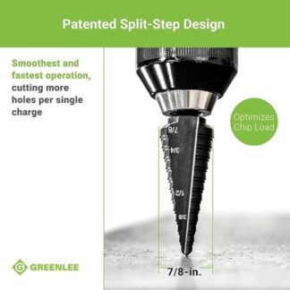 Greenlee GSB04 #4 HSS Step Bit 78″ (1)