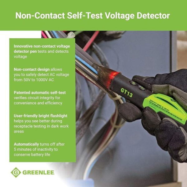 Greenlee GT13 Non-Contact Voltage Detector