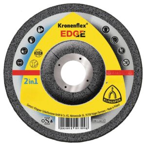 Klingspor 317822 KRONENFLEX EDGE 6" x 1/16" x 7/8" Type 1 Cut-Off Wheel for Stainless Steel 25-Pack