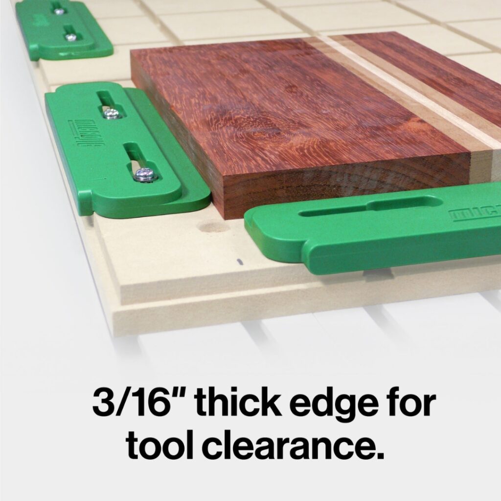 Edge Guide Channel Microjig CN-P1K3 MATCHFIT Edge Guide 3-Pack - BC Fasteners & Tools