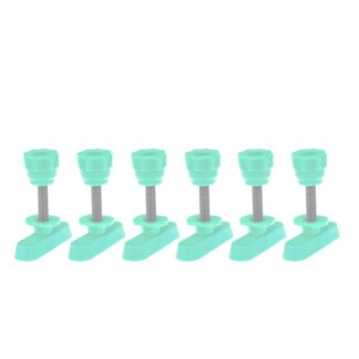 Microjig DV-HL1.0K6 MATCHFIT 1" Dovetail Track Hardware® Screw 2.0 6-Pack