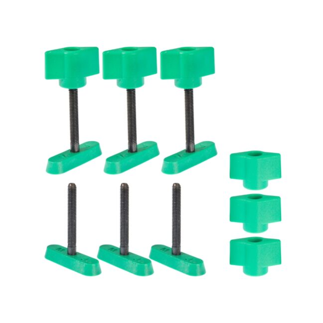 Microjig DV-HL1.5K6 MATCHFIT Dovetail Track Hardware 2.0 1.5" Track Screw Kit 6-Pack
