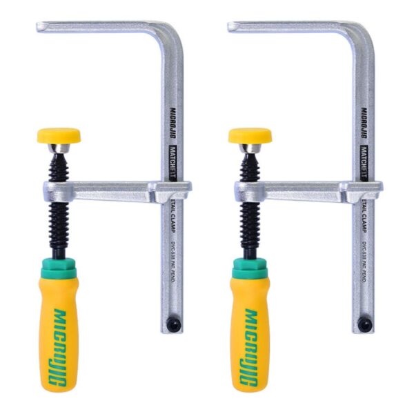 Microjig DVC-538K2 MATCHFIT Dovetail Track Clamp® 2-Pack