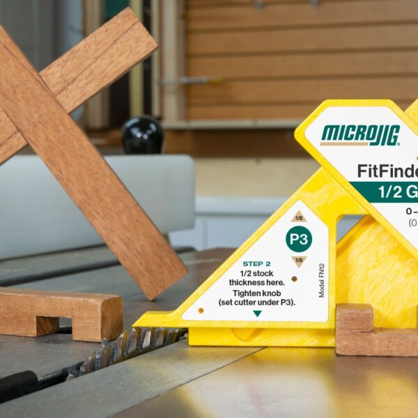 Microjig FN12 FITFINDER 1/2 Gauge Automatic Thickness Finder