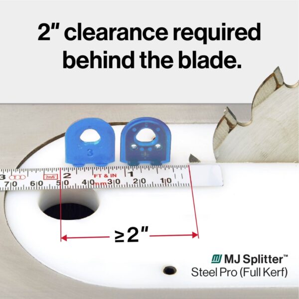Microjig SP-B-P3 STEELPRO Thin Kerf Replacement Splitters