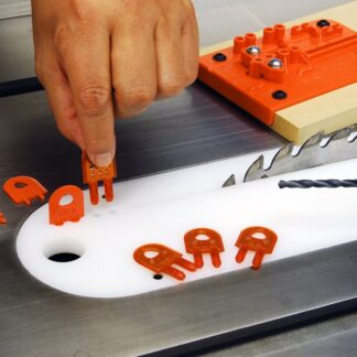 Microjig SP-O-P3 STEELPRO 1/8" Full Kerf Replacement Splitters
