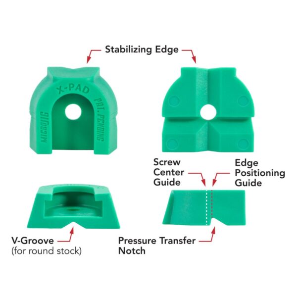 Microjig X-PAD-K4 MATCHFIT X-Pad Accessory 4-Pack