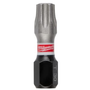Milwaukee 48-32-4137 SHOCKWAVE Impact Duty T30 x 1" Insert Bits 25-Pack