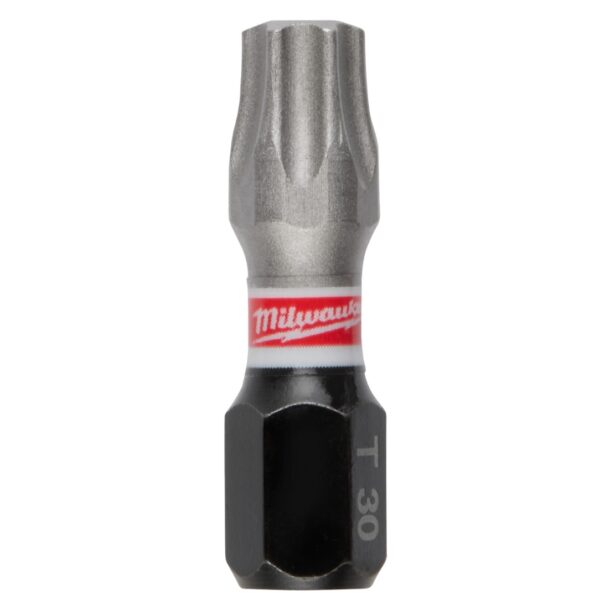 Milwaukee 48-32-4137 SHOCKWAVE Impact Duty T30 x 1" Insert Bits 25-Pack
