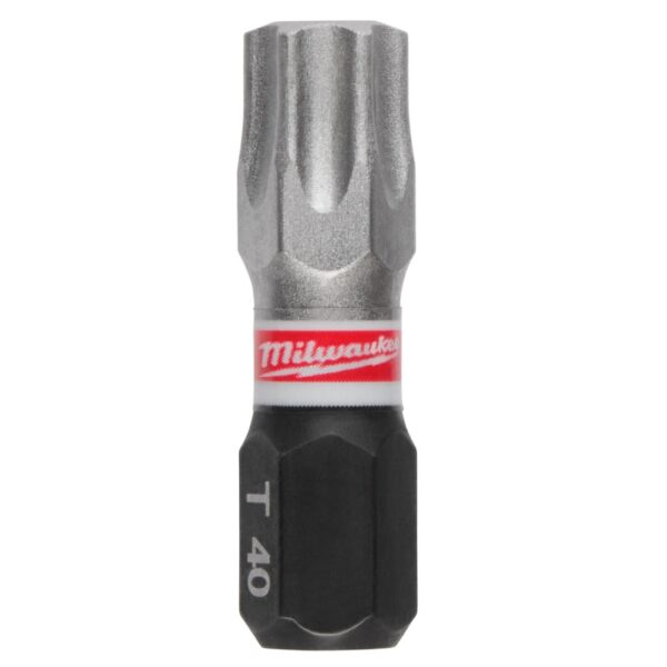 Milwaukee 48-32-4138 SHOCKWAVE Impact Duty T40 x 1 Insert Bits 25-Pack Milwaukee 48-32-4138 SHOCKWAVE Impact Duty T40 x 1" Insert Bits 25-Pack