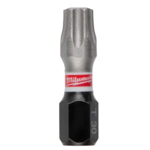 Milwaukee 48-32-4732 SHOCKWAVE Impact Duty T30 x 1" Insert Bits 25-Pack