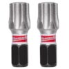 Milwaukee 48-32-4991 SHOCKWAVE Impact Duty T45 x 1" Insert Bits 2-Pack