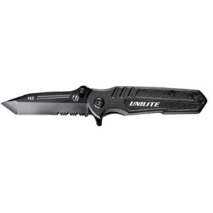 Unilite FK3 Heavy Duty Folding Knife with Clip Point Blade