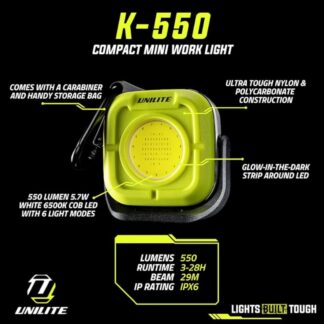 Unilite K-550 Compact Mini Work Light (1)