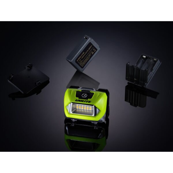 Unilite PS-HDL6R Dual Power LED Helmet Headlamp