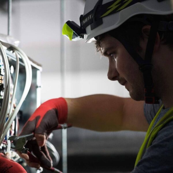 Unilite PS-HDL6R Dual Power LED Helmet Headlamp