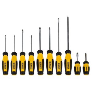 DeWalt DWHT65201 Fixed Bar Screwdriver Set 10-Piece