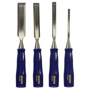 Irwin M444S4N MARPLES BLUE CHIP Woodworking Chisels 4-Piece