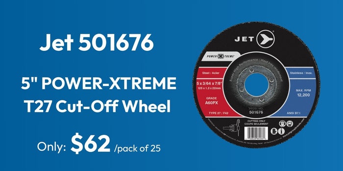 Jet 501676 5" Cut Off Wheel on Sale