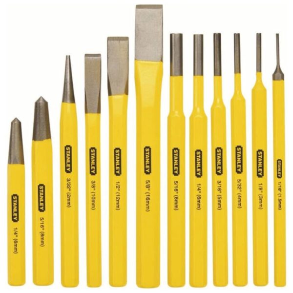 Stanley 16-299 Punch and Cold Chisel Set 12-Piece