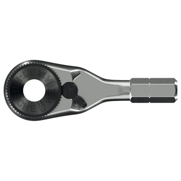 Wera 003662 Zyklop Mini 4 Bit Ratchet 1/4" Hex Drive