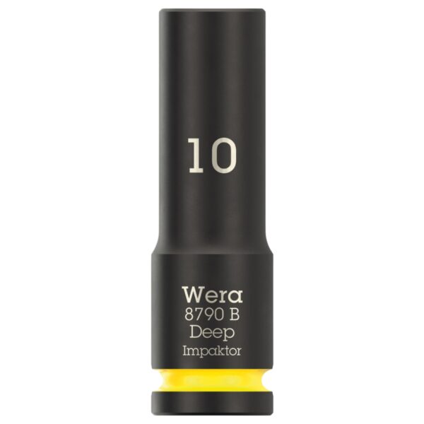 Wera 005551 8790 B Impaktor Deep Socket 38″ Drive x 10mm x 63mm Wera 005551 8790 B Impaktor Deep Socket 3/8″ Drive x 10mm x 63mm