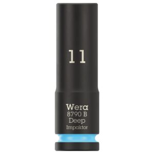 Wera 005552 8790 B Impaktor Deep Socket 3/8″ Drive x 11mm x 63mm