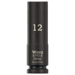 Wera 005553 8790 B Impaktor Deep Socket 3/8″ Drive x 12mm x 63mm
