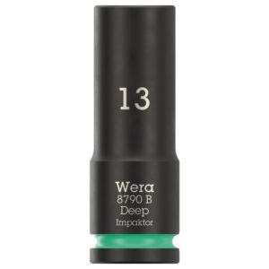 Wera 005554 8790 B Impaktor Deep Socket 3/8″ Drive x 13mm x 63mm