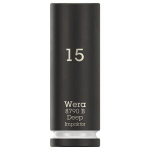 Wera 005556 8790 B Impaktor Deep Socket 3/8″ Drive x 15mm x 63mm