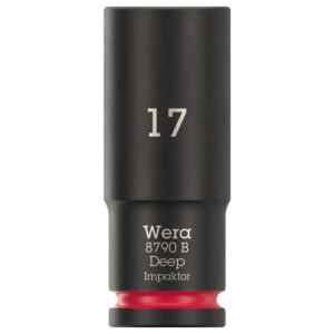 Wera 005558 8790 B Impaktor Deep Socket 3/8″ Drive x 17mm x 63mm