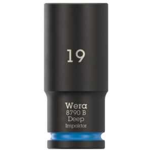 Wera 005560 8790 B Impaktor Deep Socket 3/8″ Drive x 19mm x 63mm