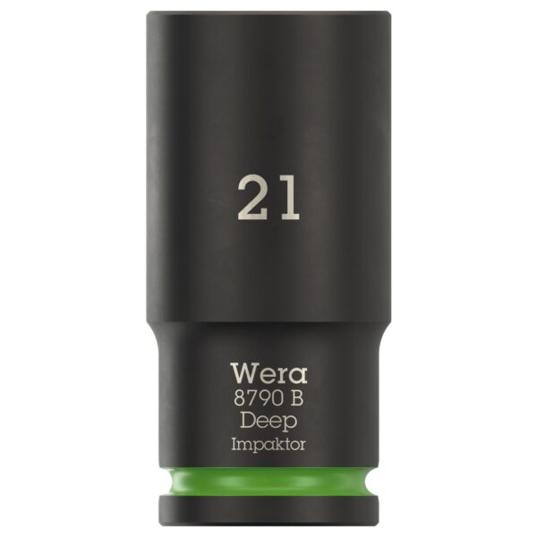 Wera 005561 8790 B Impaktor Deep Socket 38″ Drive x 21mm x 63mm Wera 005561 8790 B Impaktor Deep Socket 3/8″ Drive x 21mm x 63mm