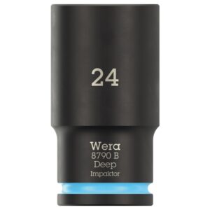 Wera 005563 8790 B Impaktor Deep Socket 3/8″ Drive x 24mm x 63mm