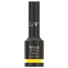 Wera 005564 8790 B Impaktor Deep Socket 38″ Drive x 14 x 63mm Wera 005564 8790 B Impaktor Deep Socket 3/8″ Drive x 1/4" x 63mm