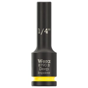 Wera 005564 8790 B Impaktor Deep Socket 3/8″ Drive x 1/4" x 63mm