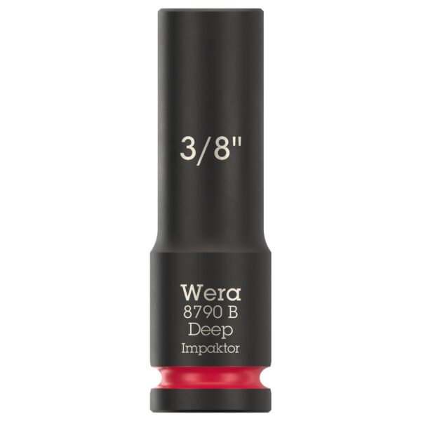 Wera 005566 8790 B Impaktor Deep Socket 38″ Drive x 38 x 63mm Wera 005566 8790 B Impaktor Deep Socket 3/8″ Drive x 3/8" x 63mm