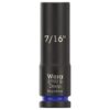 Wera 005567 8790 B Impaktor Deep Socket 38″ Drive x 716 x 63mm Wera 005567 8790 B Impaktor Deep Socket 3/8″ Drive x 7/16" x 63mm