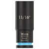 Wera 005571 8790 B Impaktor Deep Socket 38″ Drive x 1116 x 63mm Wera 005571 8790 B Impaktor Deep Socket 3/8″ Drive x 11/16" x 63mm
