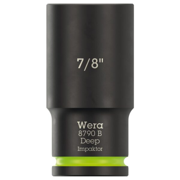 Wera 005574 8790 B Impaktor Deep Socket 38″ Drive x 78 x 63mm Wera 005574 8790 B Impaktor Deep Socket 3/8″ Drive x 7/8" x 63mm