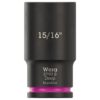 Wera 005575 8790 B Impaktor Deep Socket 38″ Drive x 1516 x 63mm Wera 005575 8790 B Impaktor Deep Socket 3/8″ Drive x 15/16" x 63mm