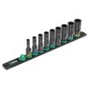 Wera 005591 Magnetic Rail B Impaktor Deep 1 Imperial Socket Set, 38 Drive 9-Piece Wera 005591 Magnetic Rail B Impaktor Deep 1 Imperial Socket Set, 3/8" Drive 9-Piece